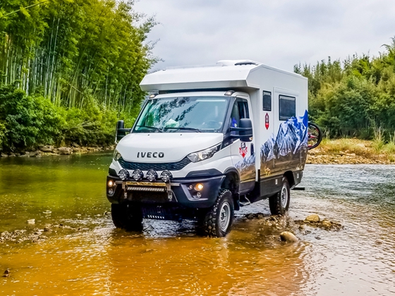 國六，自動波，進口依維柯4X4越野房車，發(fā)布倒計時還有一天。
