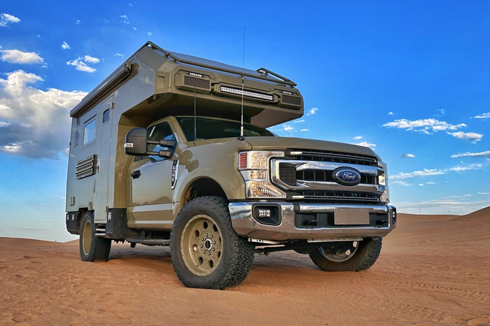9.15——17日北京房車展！全新旅美奇域F350四驅(qū)越野房車追風(fēng)而來