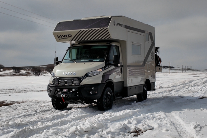 旅美意大利 NEW DAILY 4X4漫步系列C 型越野房車(chē)